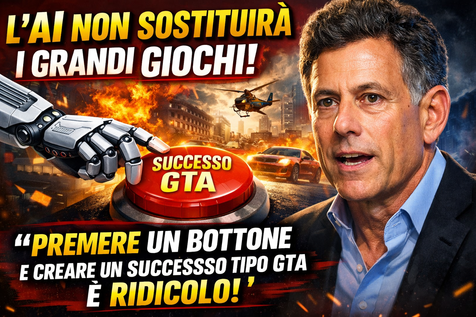 GTA 6: il CEO di Take-Two parla dell’attesa, dell’AI e del perché sarà impossibile ignorarlo