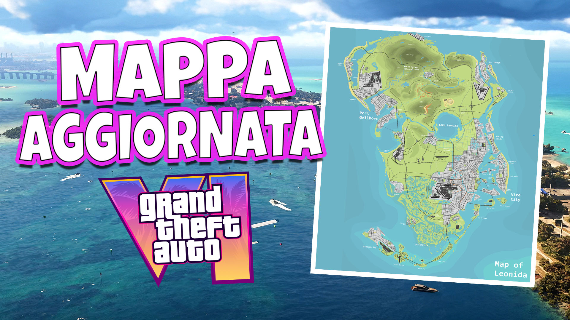 Nuova Mappa di GTA 6: Esploriamola In Anteprima