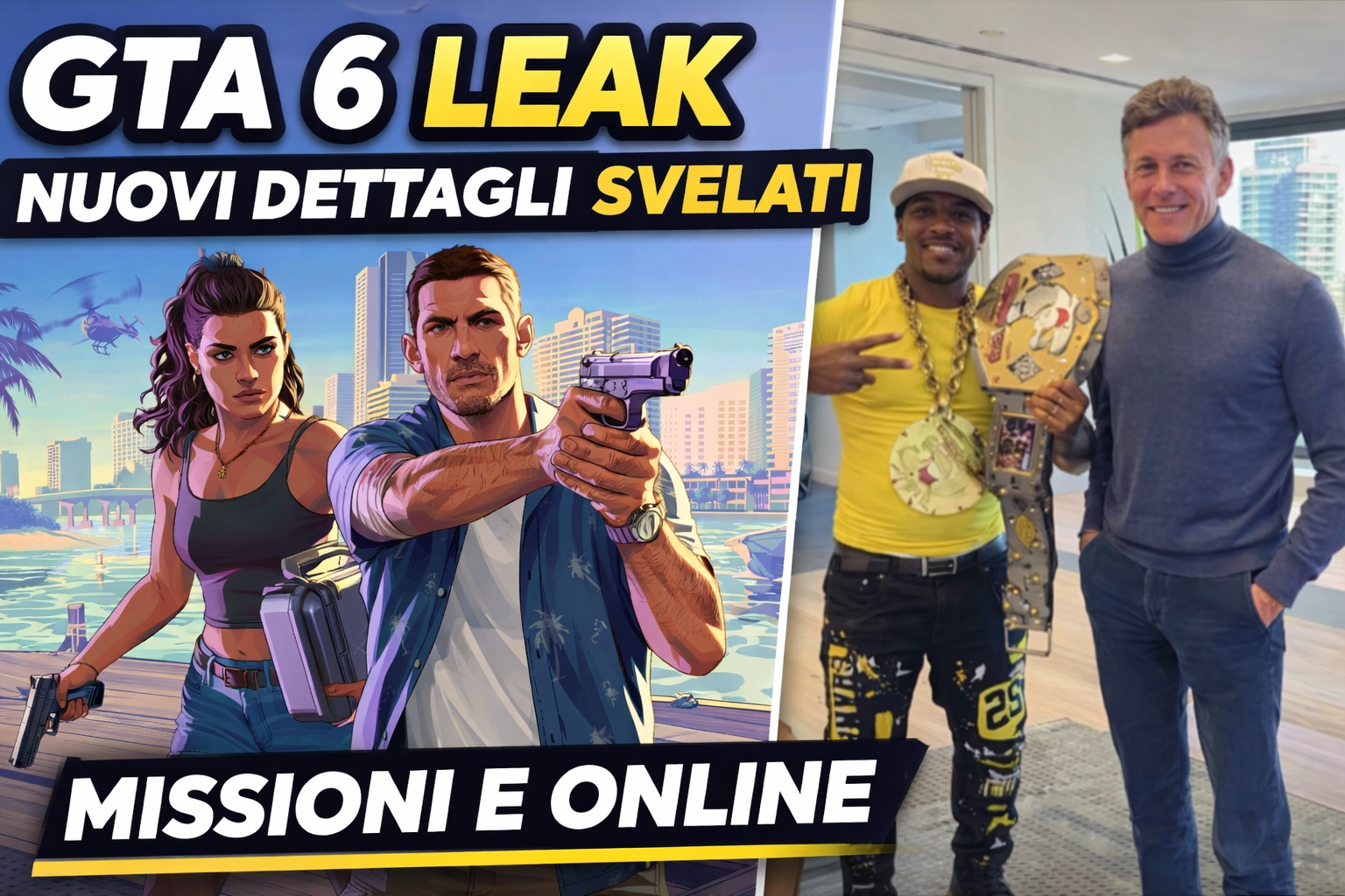 GTA 6: Trapelano dettagli su Missioni e Contenuti online generati dagli utenti