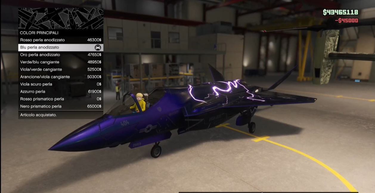 Qual è l'aereo più veloce in GTA 5?