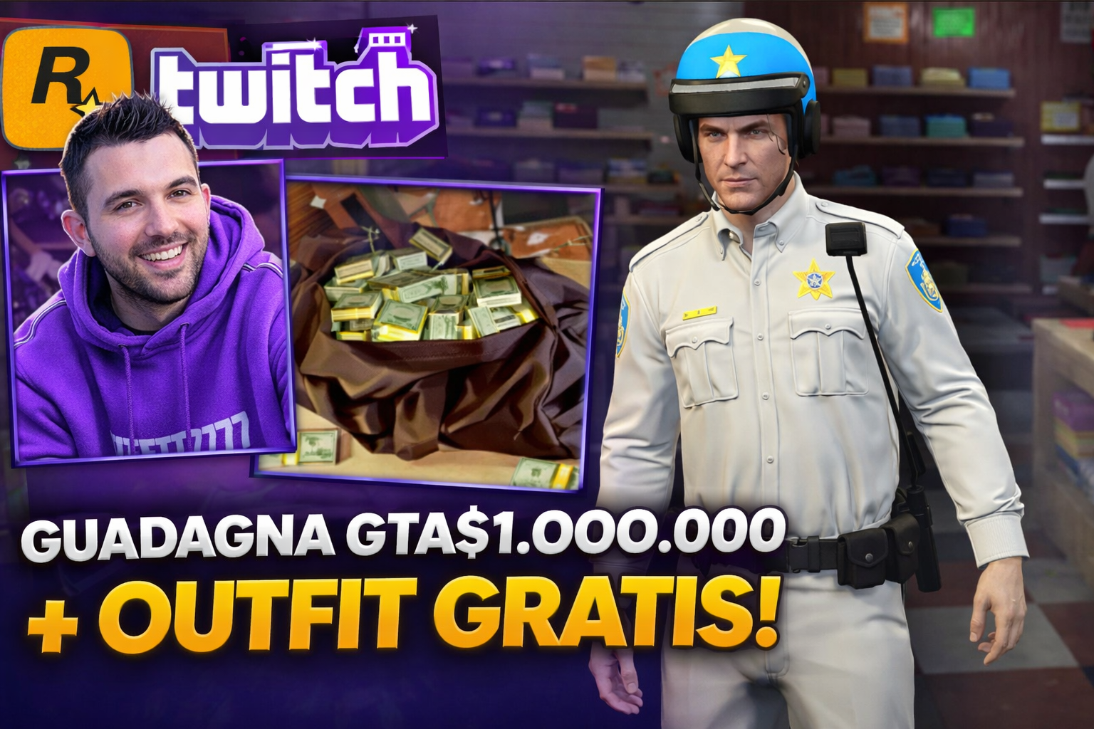 GTA Online fino a $1.000.000 GRATIS e Completo Invernale da Poliziotto - Ecco come Riscattare GRATIS (Aprile 2026)